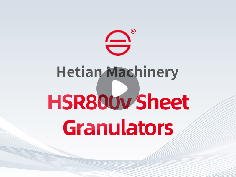 HSR800v Sheet Granulators