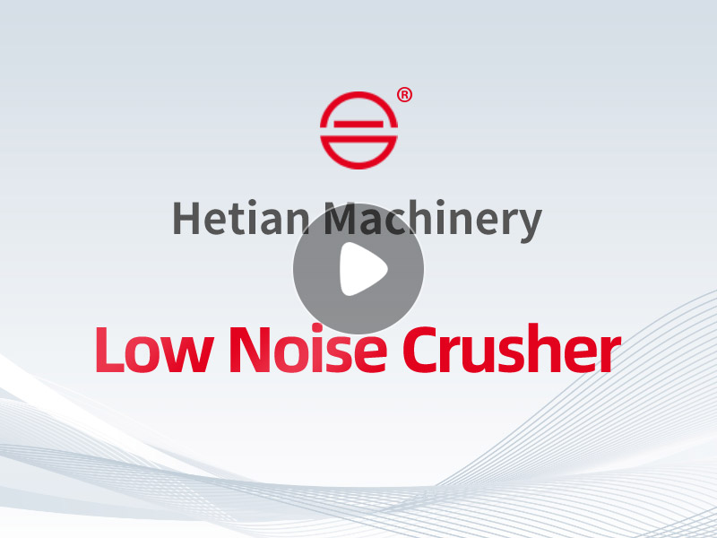 Low noise crusher